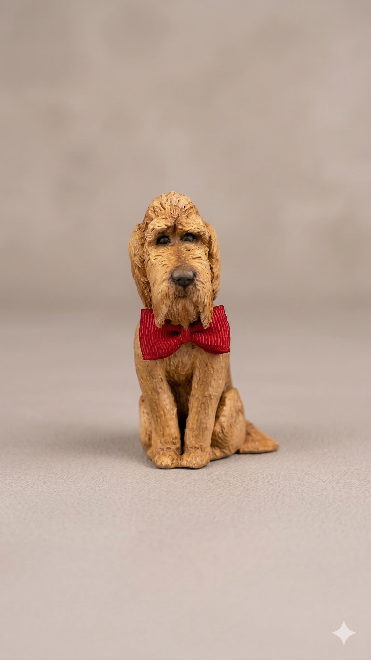 Escultura hiperrealista de mascota - polymer clay sculpture handmade